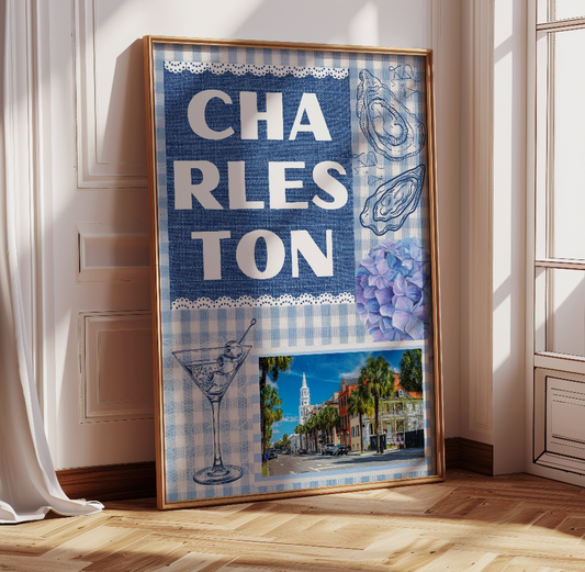 Charleston Digital Print