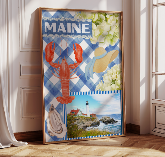 Maine Print